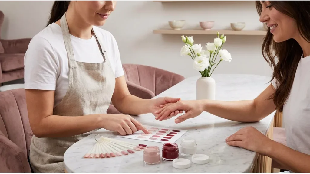 Onglerie à Agadir pour choisir manucure, gel ou vernis permanent