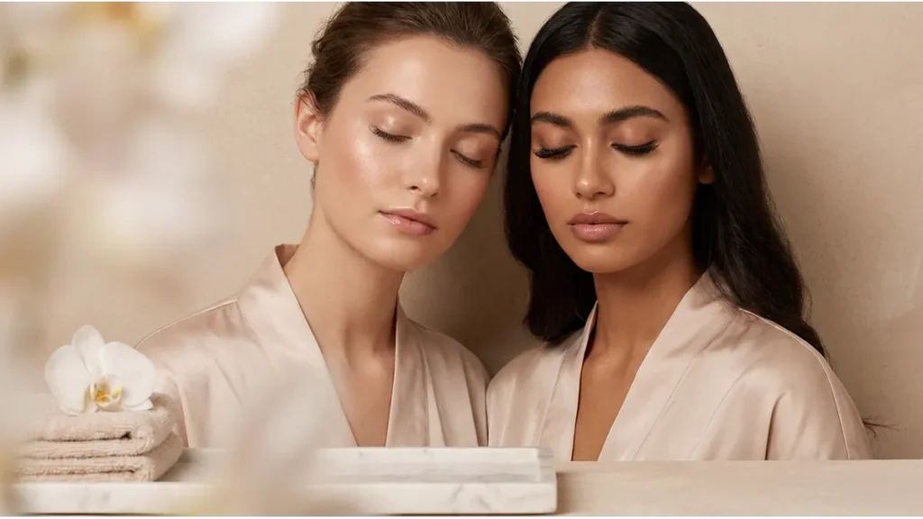 Extension de cils à Agadir avec choix entre effet naturel et volume